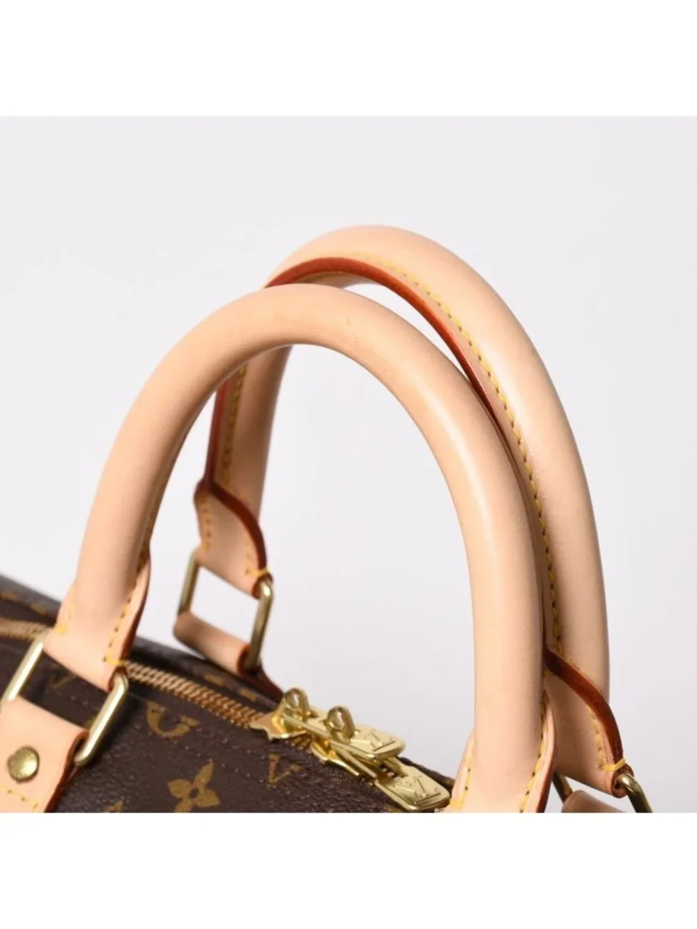 Louis Vuitton Monogram Keepall Bandouliere 55 2-Way Boston Bag Brown Canvas